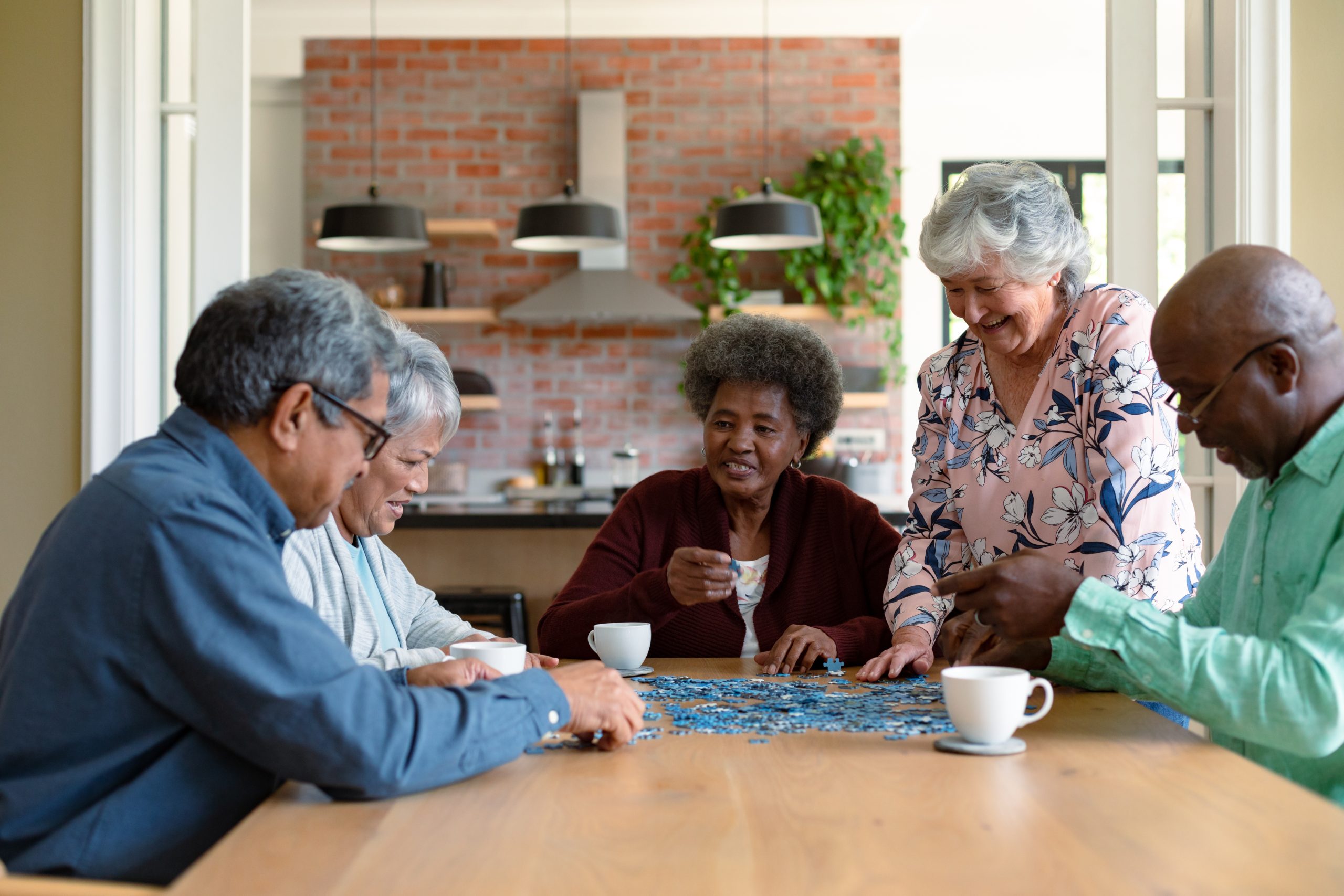 Diverse group of older adults with Alzheimer's Disease